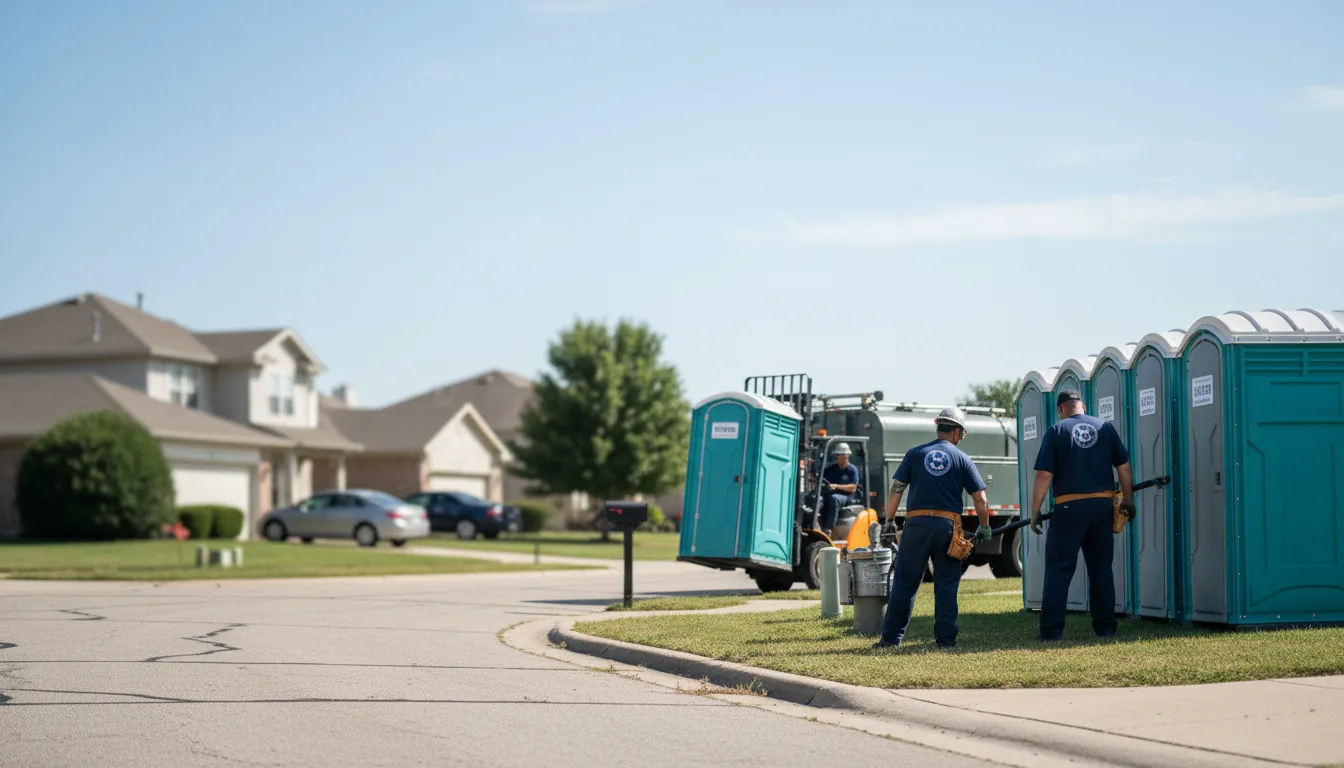 Porta Potty Rental in Jarrell, TX near me